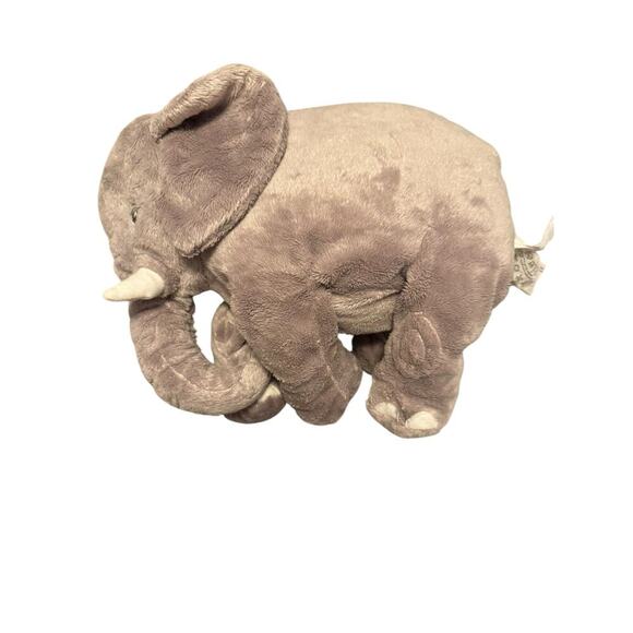 IKEA DJUNGELSKOG Elephant Plush Stuffed Animal Gray 13” Soft Toy - Retired - Picture 1 of 7